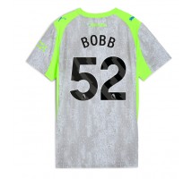 Manchester City Oscar Bobb #52 Koszulka Trzecia damskie 2025-26 Krótki Rękaw